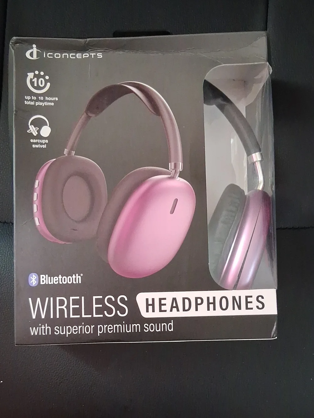 Purple Wireless Bluetooth Headphones